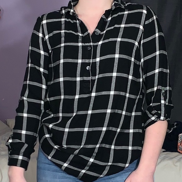 Flannel dress - Picture 2 of 4